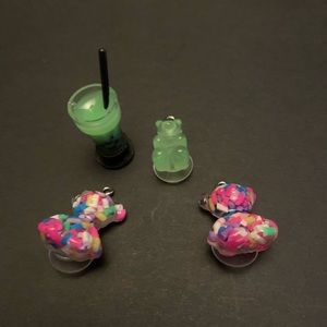 My sprinkle lime bear croc jewels